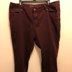 Ava and Viv skinny jeans
